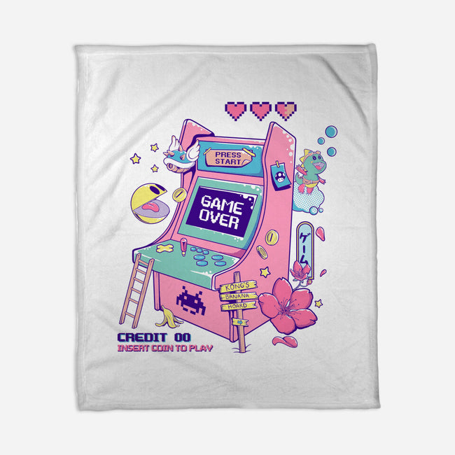 Retro Arcade-none fleece blanket-leepianti