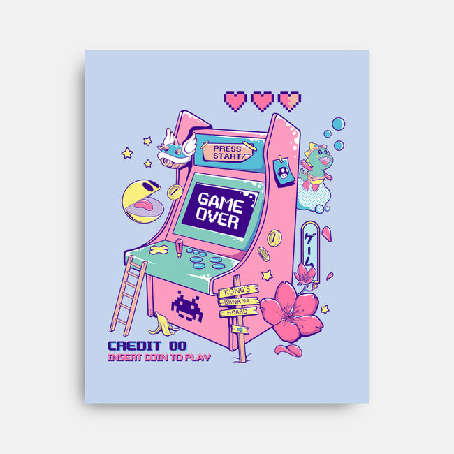 Retro Arcade-none stretched canvas-leepianti