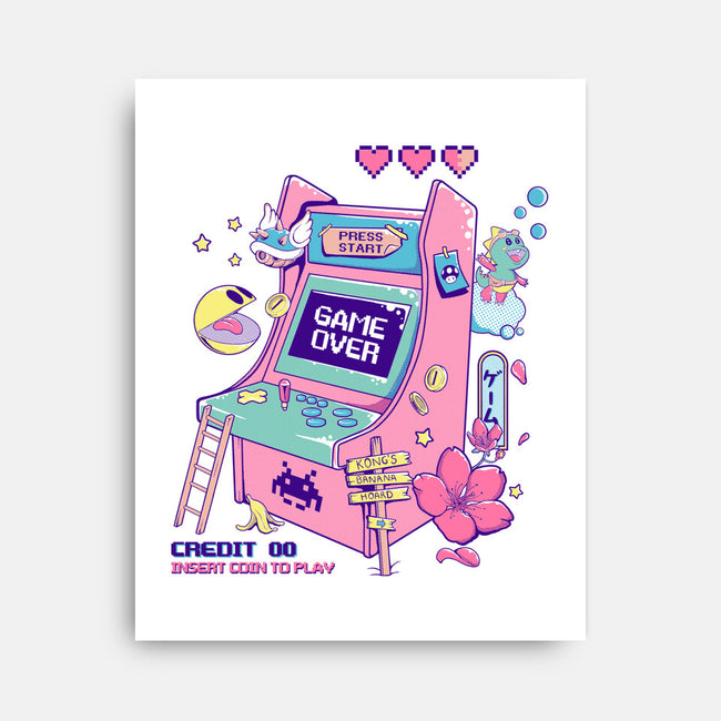 Retro Arcade-none stretched canvas-leepianti