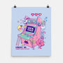 Retro Arcade-none matte poster-leepianti
