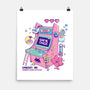 Retro Arcade-none matte poster-leepianti