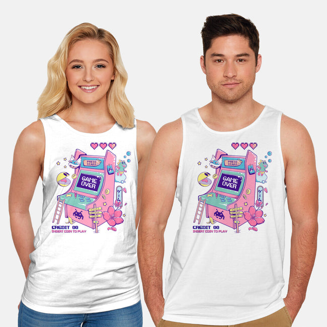 Retro Arcade-unisex basic tank-leepianti
