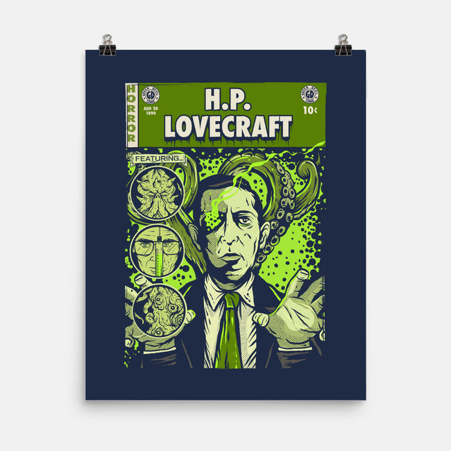Tales Of Lovecraft-none matte poster-Green Devil