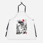 Gojira In Japan-unisex kitchen apron-DrMonekers