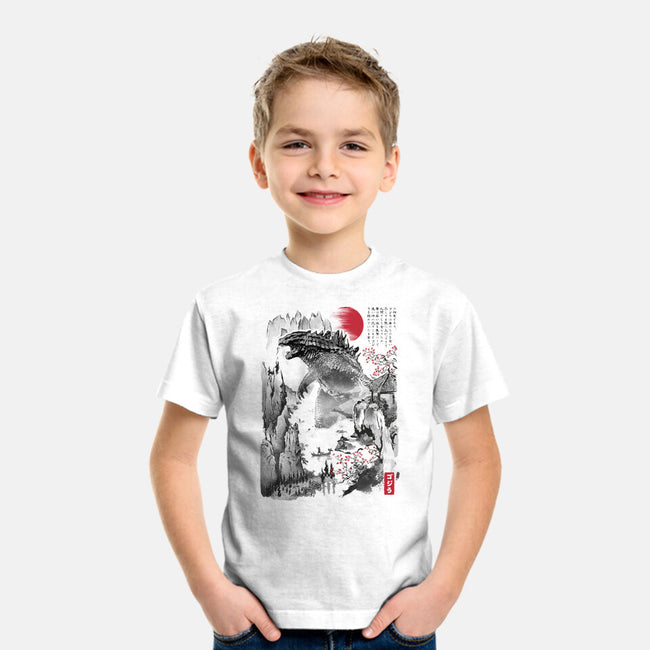 Gojira In Japan-youth basic tee-DrMonekers