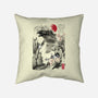 Gojira In Japan-none removable cover w insert throw pillow-DrMonekers