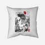 Gojira In Japan-none removable cover throw pillow-DrMonekers