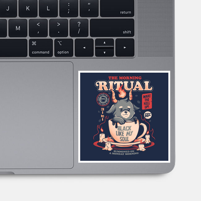 The Morning Ritual-none glossy sticker-eduely