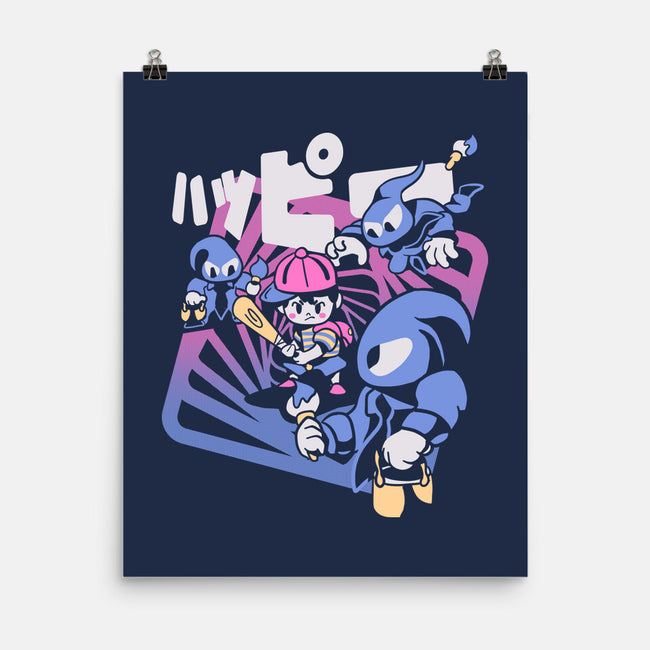 Happy Attack-none matte poster-Sketchdemao