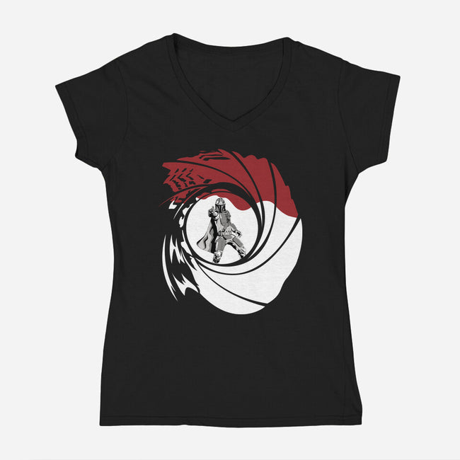 Die Another Way-womens v-neck tee-retrodivision