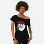 Die Another Way-womens off shoulder tee-retrodivision
