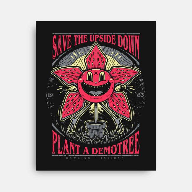 Plant A Demotree-none stretched canvas-StudioM6