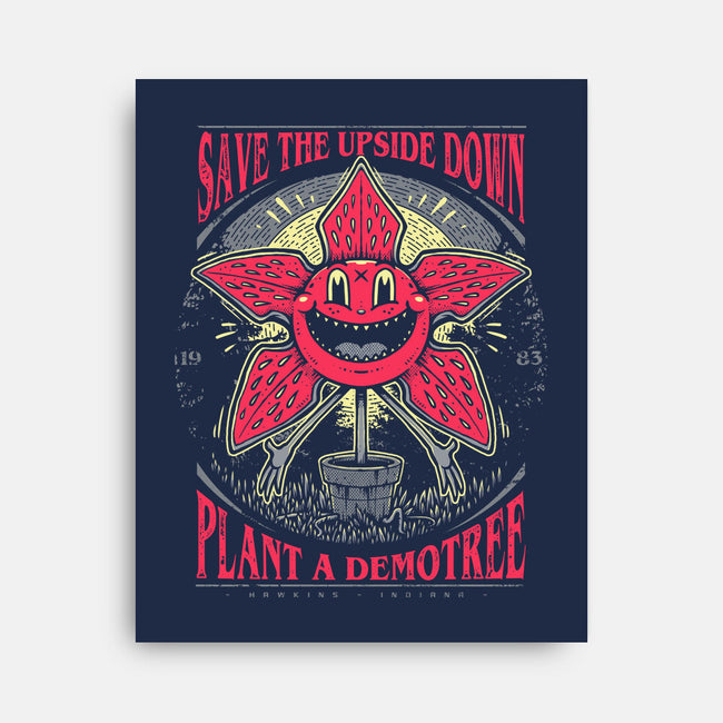 Plant A Demotree-none stretched canvas-StudioM6