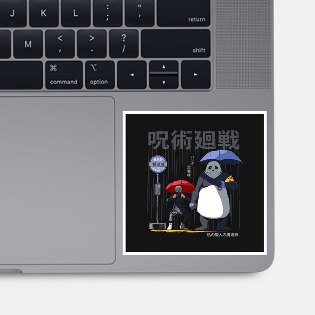 My Neighbor Sorcerer-none glossy sticker-silentOp