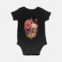 Time Of The Death-baby basic onesie-eduely
