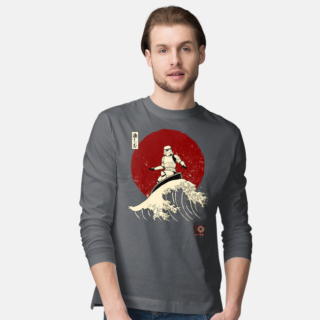 Empire Wave-mens long sleeved tee-retrodivision