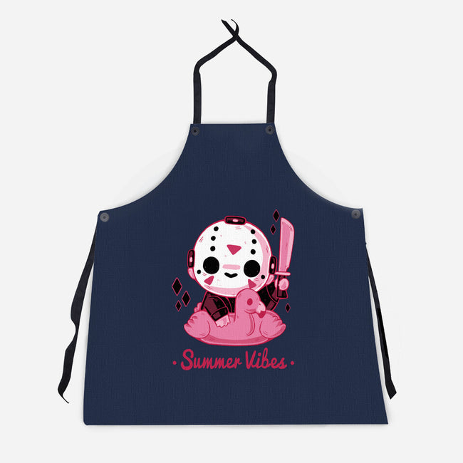 Creepy Summer Vibes-unisex kitchen apron-xMorfina