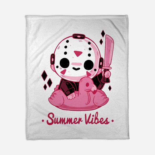 Creepy Summer Vibes-none fleece blanket-xMorfina