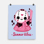 Creepy Summer Vibes-none matte poster-xMorfina