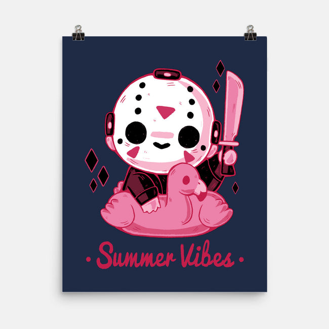 Creepy Summer Vibes-none matte poster-xMorfina