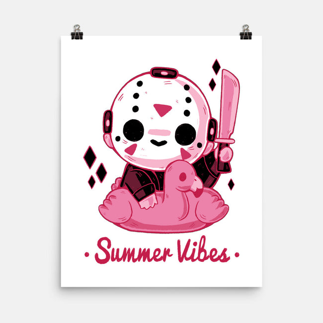 Creepy Summer Vibes-none matte poster-xMorfina
