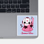 Creepy Summer Vibes-none glossy sticker-xMorfina