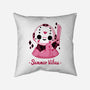 Creepy Summer Vibes-none removable cover w insert throw pillow-xMorfina