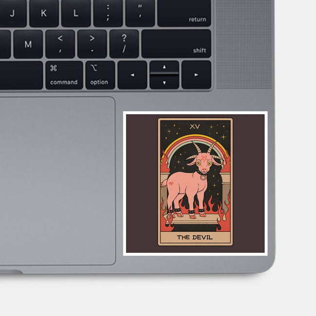 The Devil-none glossy sticker-Thiago Correa