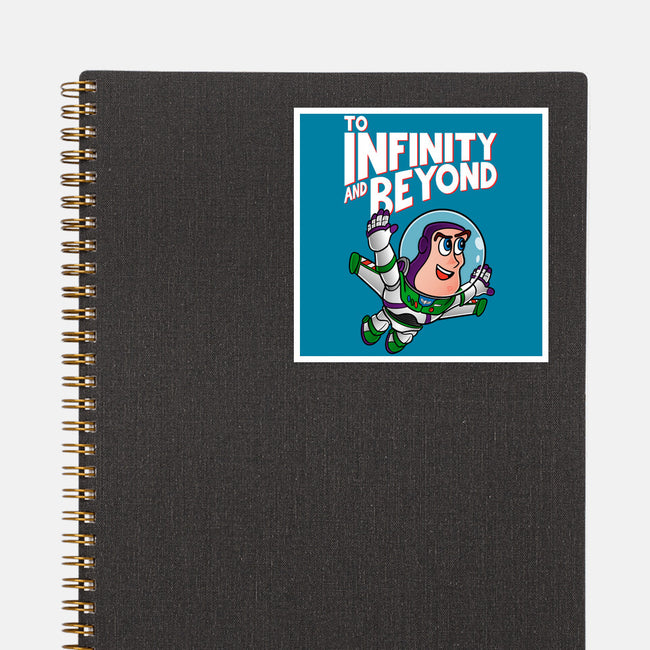 Super Space Ranger-none glossy sticker-jasesa