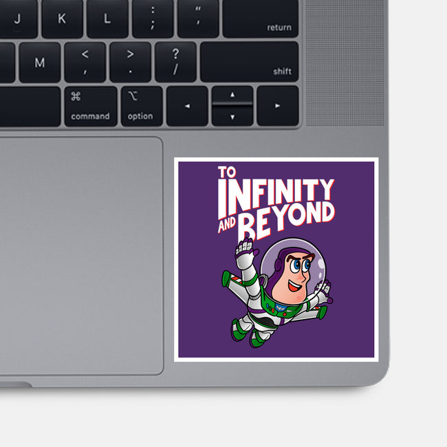 Super Space Ranger-none glossy sticker-jasesa