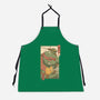 Red Kame Ninja-unisex kitchen apron-vp021