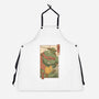 Red Kame Ninja-unisex kitchen apron-vp021