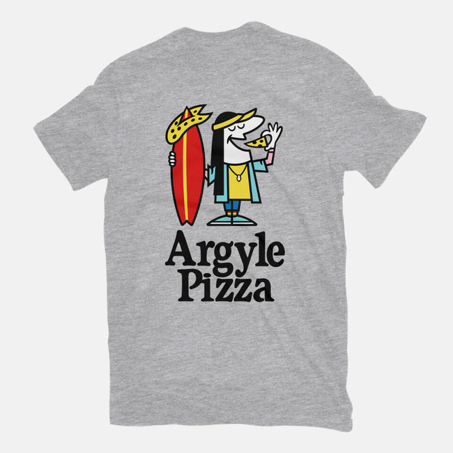 Argyle Pizza-womens fitted tee-demonigote