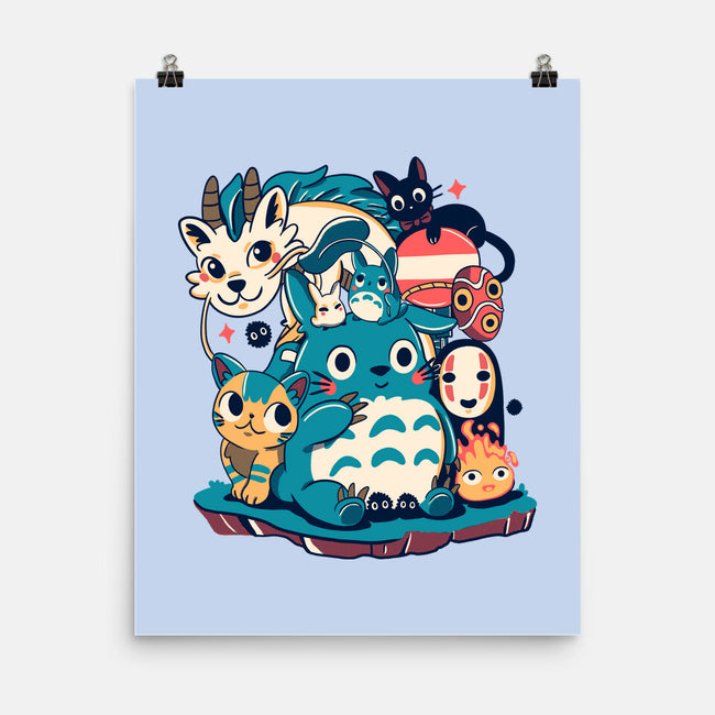 Studio Adventures-none matte poster-Conjura Geek