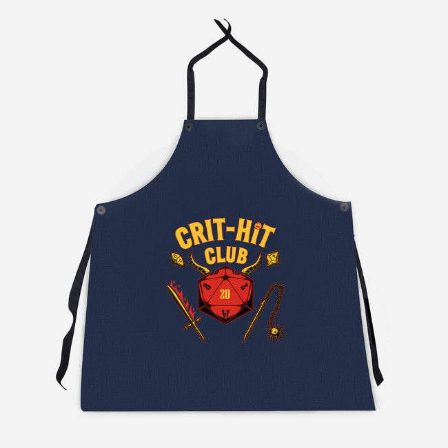 Critical Hit Club-unisex kitchen apron-pigboom