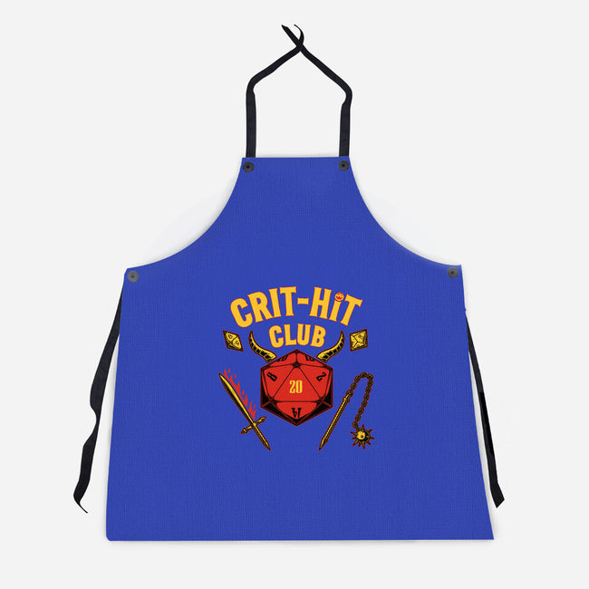 Critical Hit Club-unisex kitchen apron-pigboom
