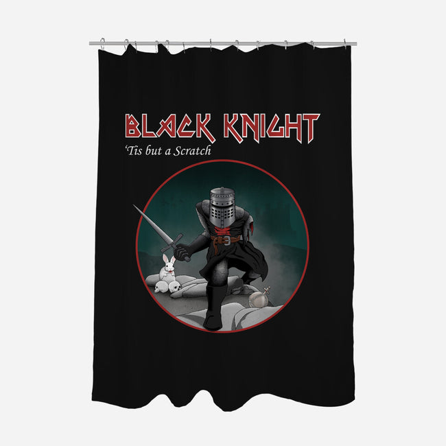 Iron Knight-none polyester shower curtain-retrodivision