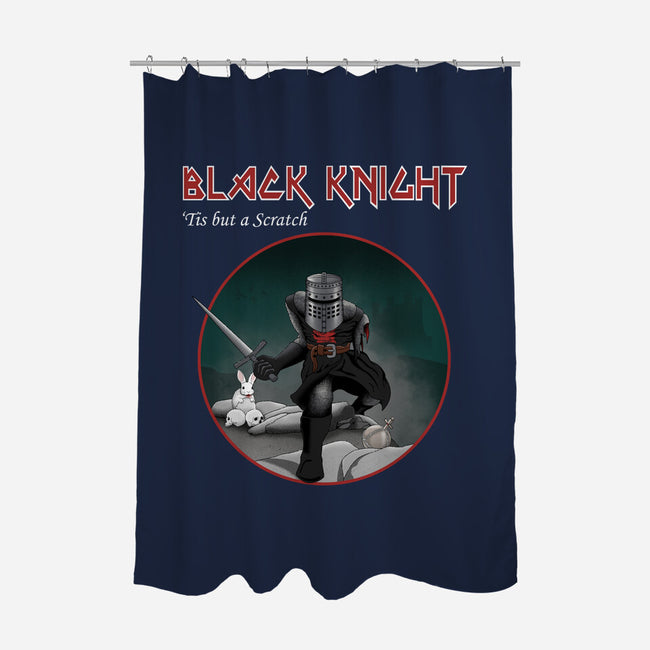 Iron Knight-none polyester shower curtain-retrodivision