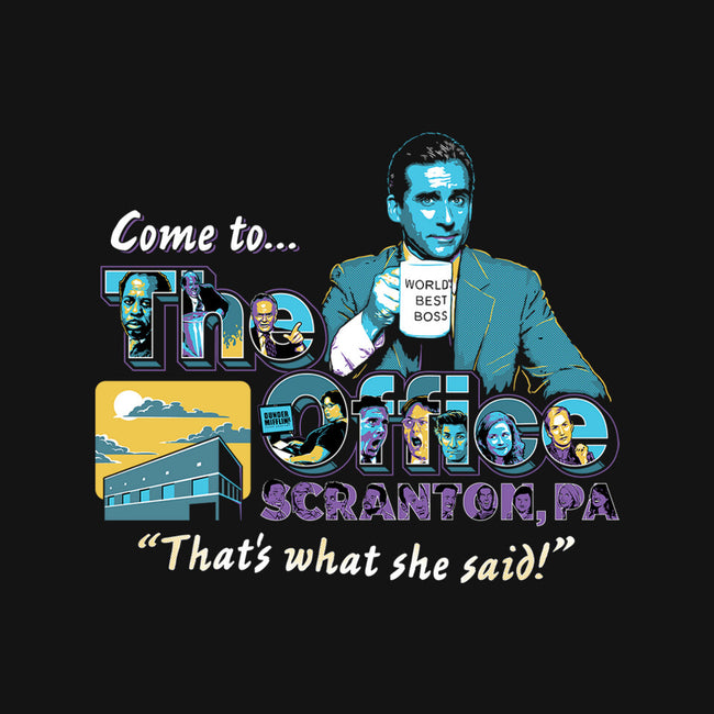 Come To The Office-womens basic tee-goodidearyan