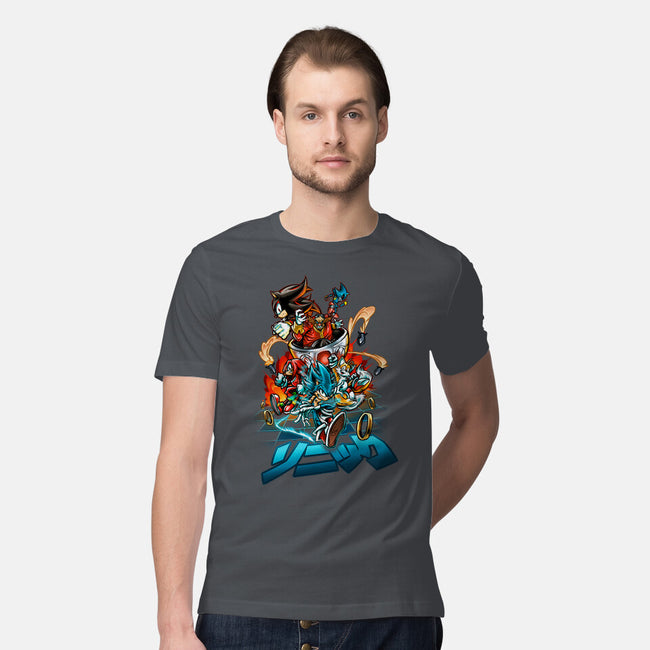 Universe Speed-mens premium tee-Conjura Geek