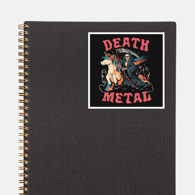 Death Metal Is Immortal-none glossy sticker-eduely