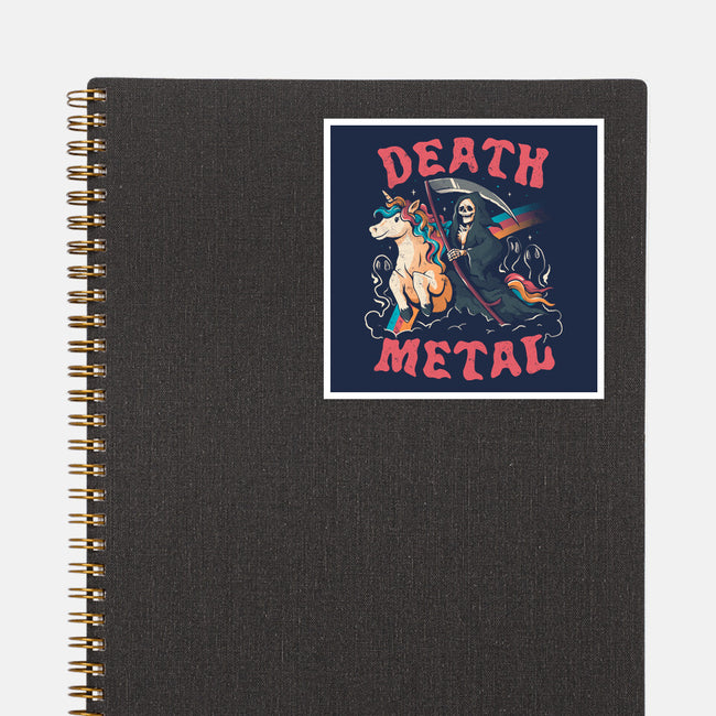 Death Metal Is Immortal-none glossy sticker-eduely