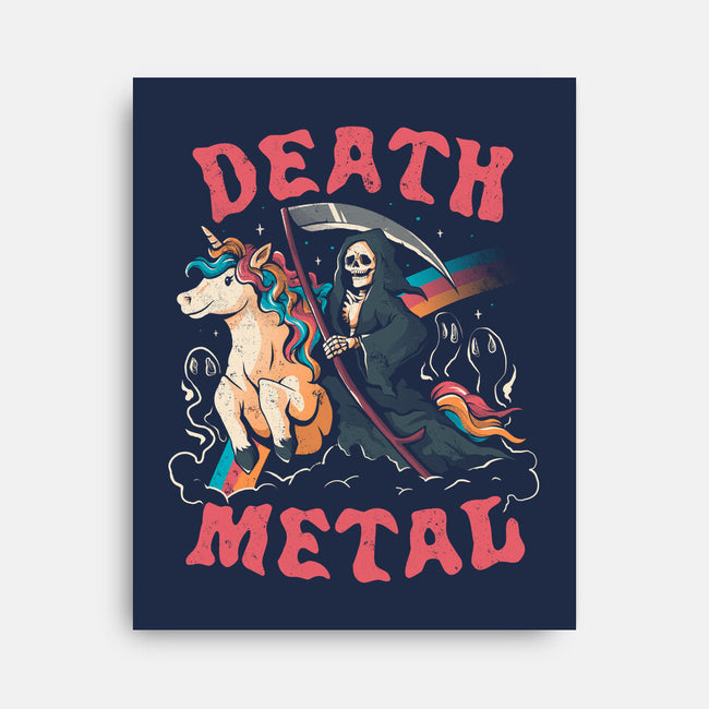Death Metal Is Immortal-none stretched canvas-eduely