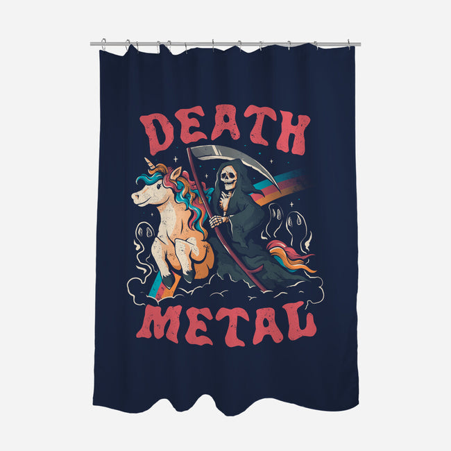 Death Metal Is Immortal-none polyester shower curtain-eduely