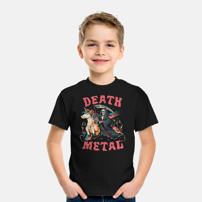 Death Metal Is Immortal-youth basic tee-eduely