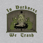 In Darkness We Trash-baby basic onesie-pigboom