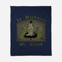 In Darkness We Trash-none fleece blanket-pigboom