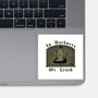 In Darkness We Trash-none glossy sticker-pigboom