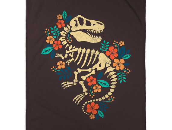 Flowered Dinosaur Fossil