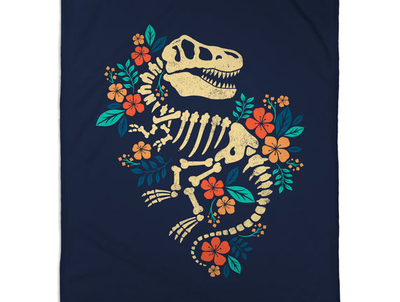 Flowered Dinosaur Fossil